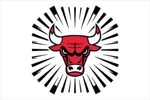 Dynamic bull logo vectors abstract, minimalist bull icons for branding