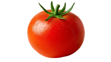 Fresh Red Tomato Isolated on Transparent Background High-Resolution Stock Image png