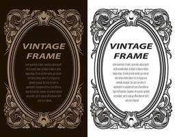 Classical baroque set of vintage elements for design - eps 10 vector
