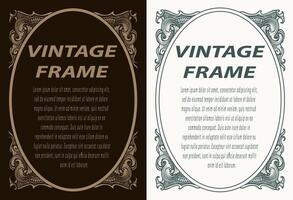 Classical baroque set of vintage elements for design - design vector