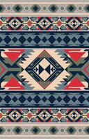 Seamless colorful geometric patterns of native american tribes. vector