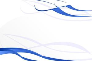 Modern Abstract Blue Background Template vector