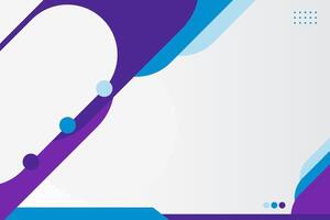 Abstract Blue Background Template vector