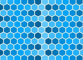 Design hexagon pattern vector