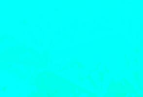 Light Green pattern with polygonal shapes. vector