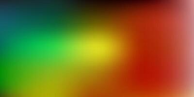Dark multicolor blurred background. vector