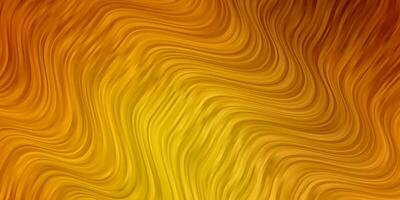 Light Green, Yellow template with curved lines. vector