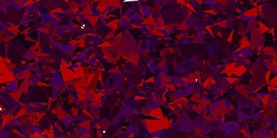 Dark Blue, Red layout with triangle forms. vector