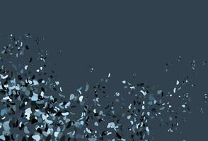 Light Blue, Green background with abstract forms. vector
