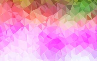 Light Multicolor, Rainbow abstract polygonal texture. vector