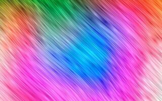 Light Multicolor, Rainbow background with lava shapes. vector