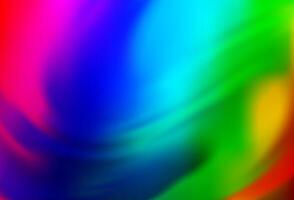 Light Multicolor, Rainbow blurred and colored pattern. vector