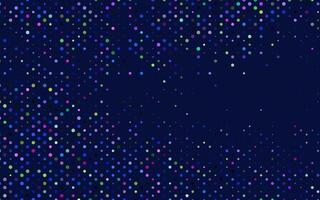 Light Multicolor, Rainbow pattern with spheres. vector