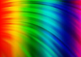Light Multicolor, Rainbow template with liquid shapes. vector