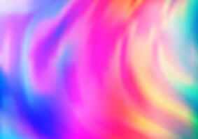 Light Multicolor, Rainbow pattern with liquid shapes. vector