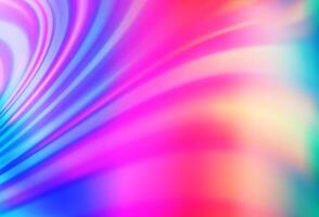 Light Multicolor, Rainbow pattern with liquid shapes. vector