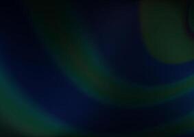 Dark BLUE modern bokeh pattern. vector