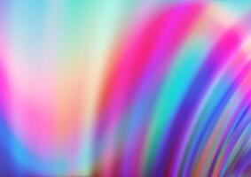 Light Multicolor, Rainbow background with liquid shapes. vector