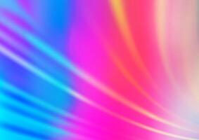 Light Multicolor, Rainbow blurred shine abstract template. vector