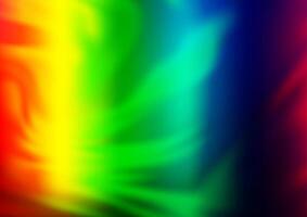 Light Multicolor, Rainbow abstract blurred background. vector