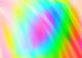 Light Multicolor, Rainbow background with liquid shapes. vector
