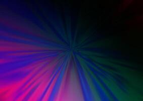 Dark Multicolor, Rainbow blurred background. vector