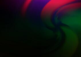 Dark Multicolor, Rainbow pattern with lava shapes. vector