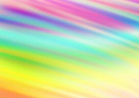 Light Multicolor, Rainbow abstract blurred template. vector