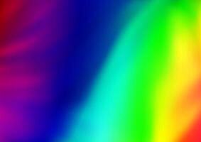 Light Multicolor, Rainbow blurred shine abstract template. vector