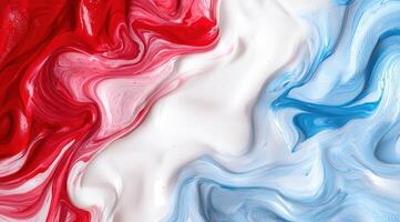 Vibrant abstract fluid art background photo