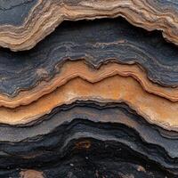 Intricate patterns of natural stone photo