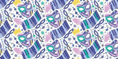 An artistic pattern for New Year Party . vector