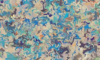 Abstract and colorful painting background. Contemporary swirl paint texture backdrop. Suitable for art poster, banner, or presentation. vector