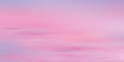 Abstract background of pink and blue clouds. Dawn in summer or spring. vector