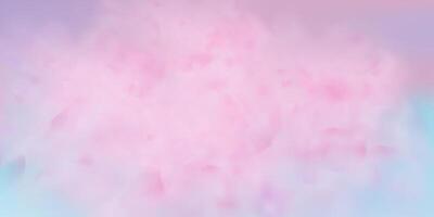 Abstract background of pink and blue clouds. Dawn in summer or spring. vector