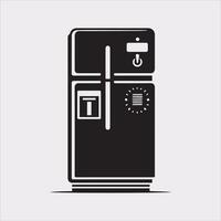Fresh and Clean Freezer Refrigerator Art for Versatile Use vector