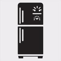 Charming Freezer Refrigerator Art Simplify Your Design vector