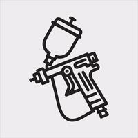 Paint Spray Art Perfect for White Background Projects vector