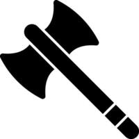 Axe Glyph Icon vector