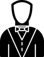 Crouper Glyph Icon vector