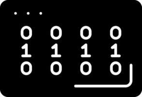 Code Glyph Icon vector