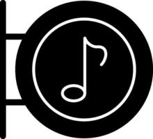 SignbOARD Glyph Icon vector