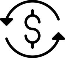 Subscribtion Glyph Icon vector