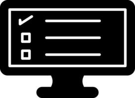 Online Survey Icon vector