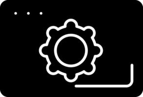 Website Setting Icon vector