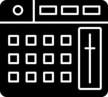 Launchpad Glyph Icon vector