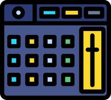 Launchpad Colorful Icon vector