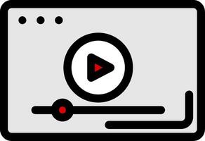 Clip Colorful Icon vector