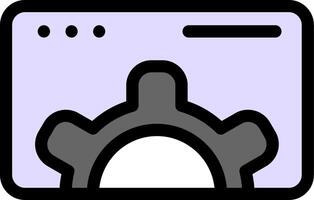 Web Optimization Colorful Icon vector