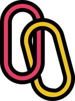 Link Building Colorful Icon vector